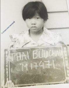 Photo of Buu Thai as a child.