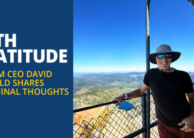 A closing report to the network.