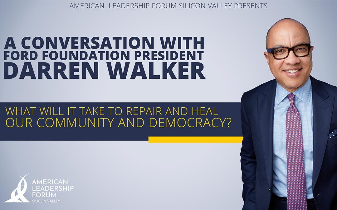A Conversation with Darren Walker, President of the Ford Foundation