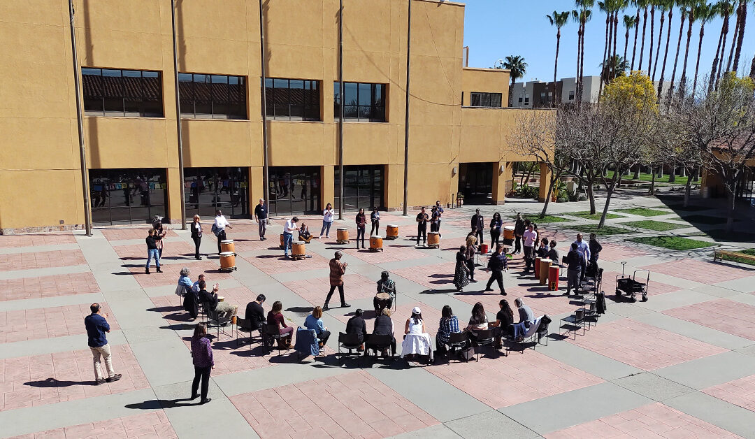 Coming Together as One: Drumming at the Mexican Heritage Plaza
