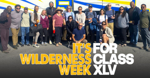 Class XLV’s Wilderness Experience Begins